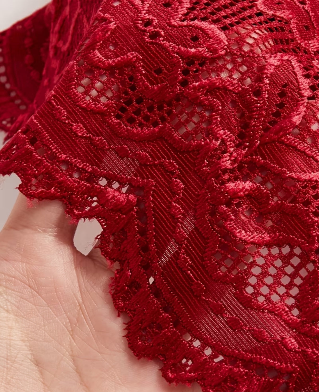 Conjunto de Encaje Floral