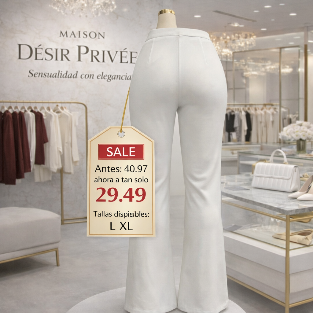 Pantalón Straight Élégance