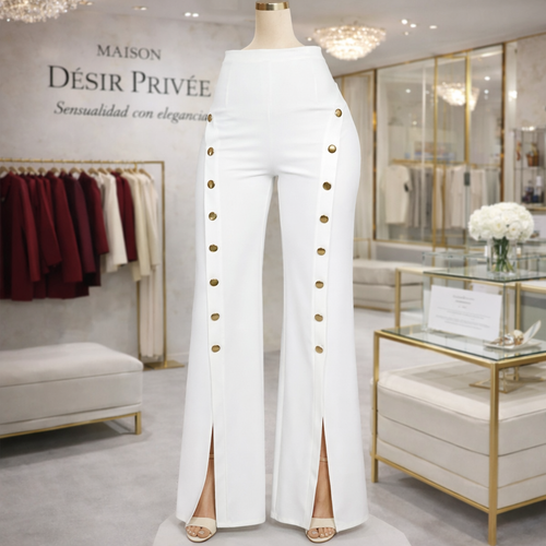 Pantalón Straight Élégance