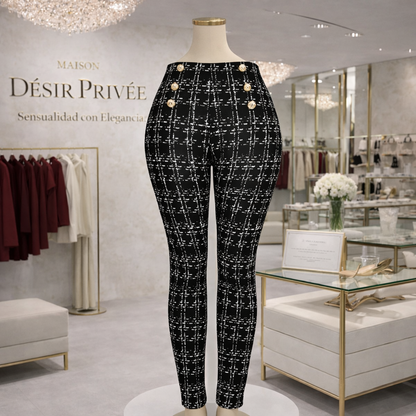 Leggings Cuadros Élégance