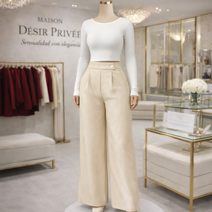 Pantalón Wide Élégance