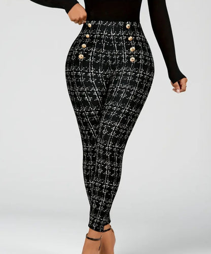 Leggings Cuadros Élégance