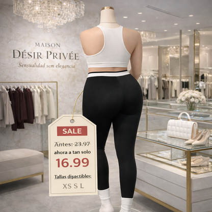 Leggings Cintura Alta Control Élégance